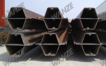Box sheet pile
