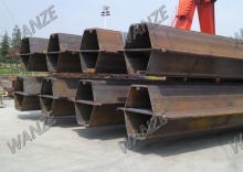 Box sheet pile