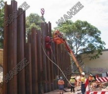 Basement carpark construction, Australia